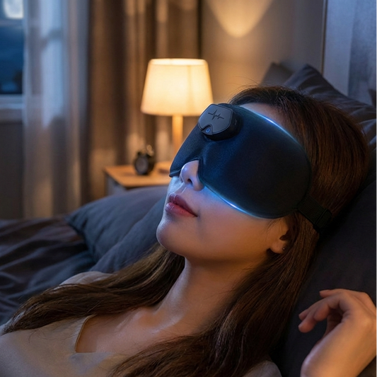 NeuroRest™ Intelligent Eye Massager For digital strain relief and deep recovery.